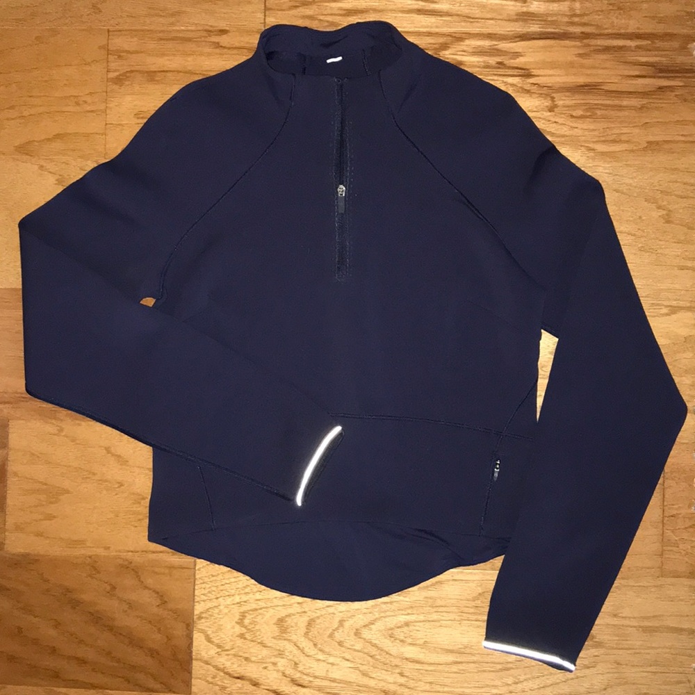 Navy Blue Lululemon Neoprene Sweater